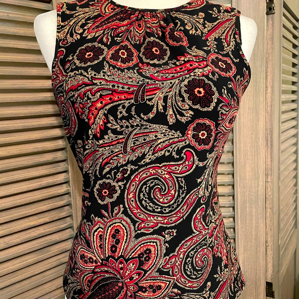 Chaps medium multi colored top